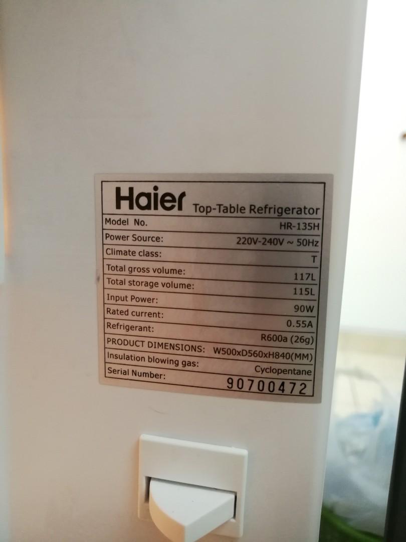 Mini Fridge Let Go (under warranty), TV & Home Appliances, Kitchen Appliances, Refrigerators