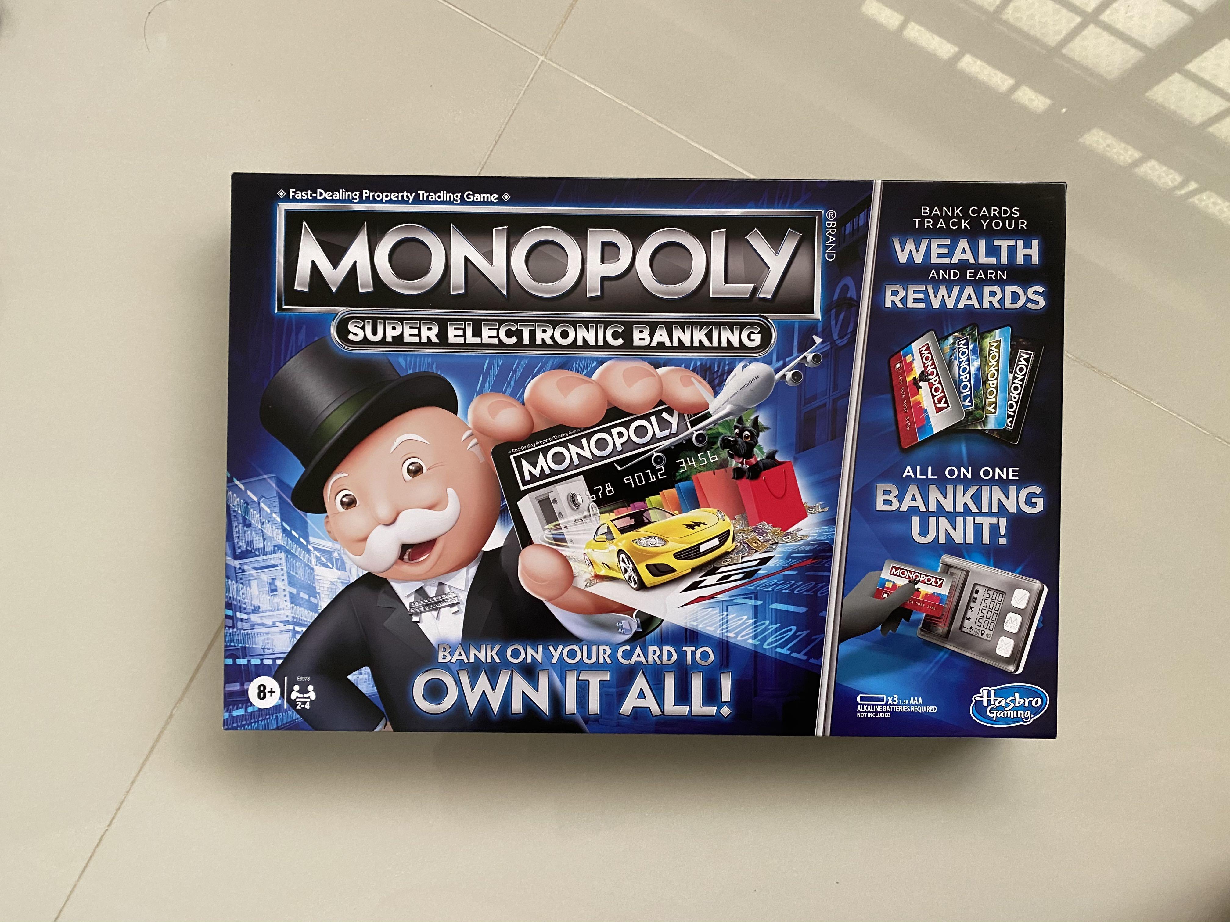 Monopoly electronic banking unit, Hobbies & Toys, Toys & Games on Carousell