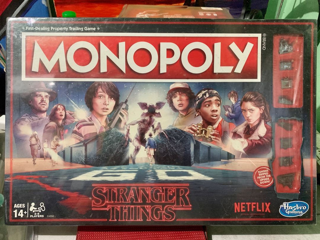 送料無料(一部地域を除く) STRANGER THINGS Edition モノポリー 新品