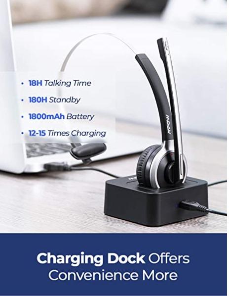 Mpow m5 pro discount bluetooth headset drivers