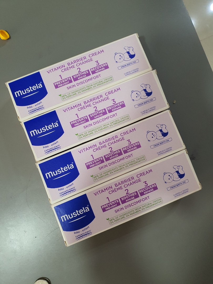 Mustela diaper barrier cream, Babies & Kids, Bathing & Changing