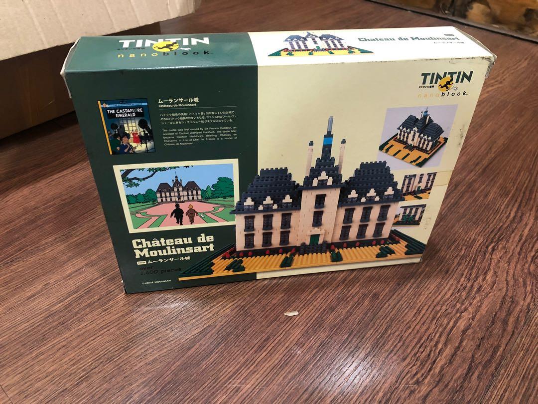 Nanoblock Tintin Chateau de Moulinsart Toys Collectibles