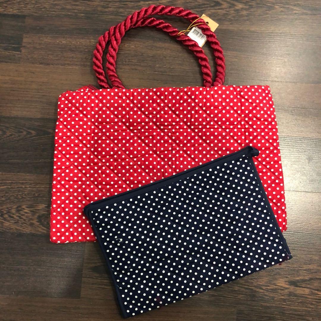 Naraya polka dot bag hotsell