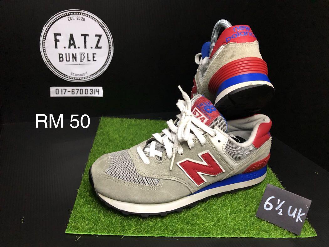 New balance 574 Men s Fashion Footwear Sneakers on Carousell