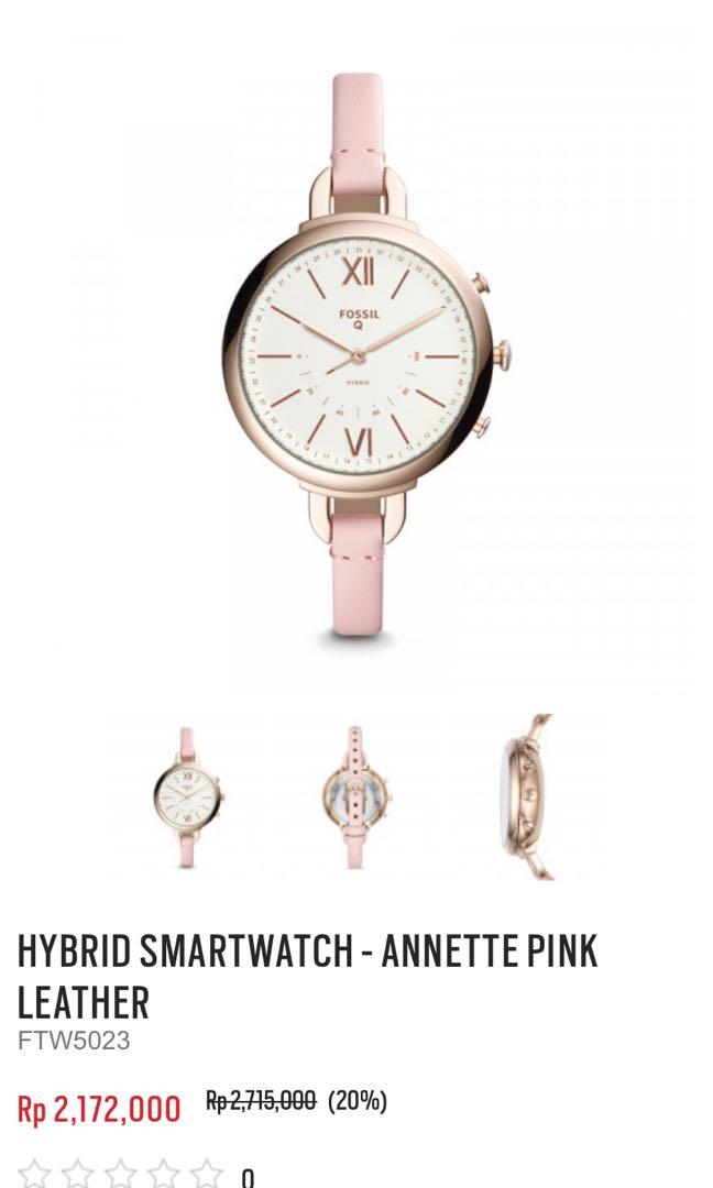 Hybrid smartwatch q annette pink discount