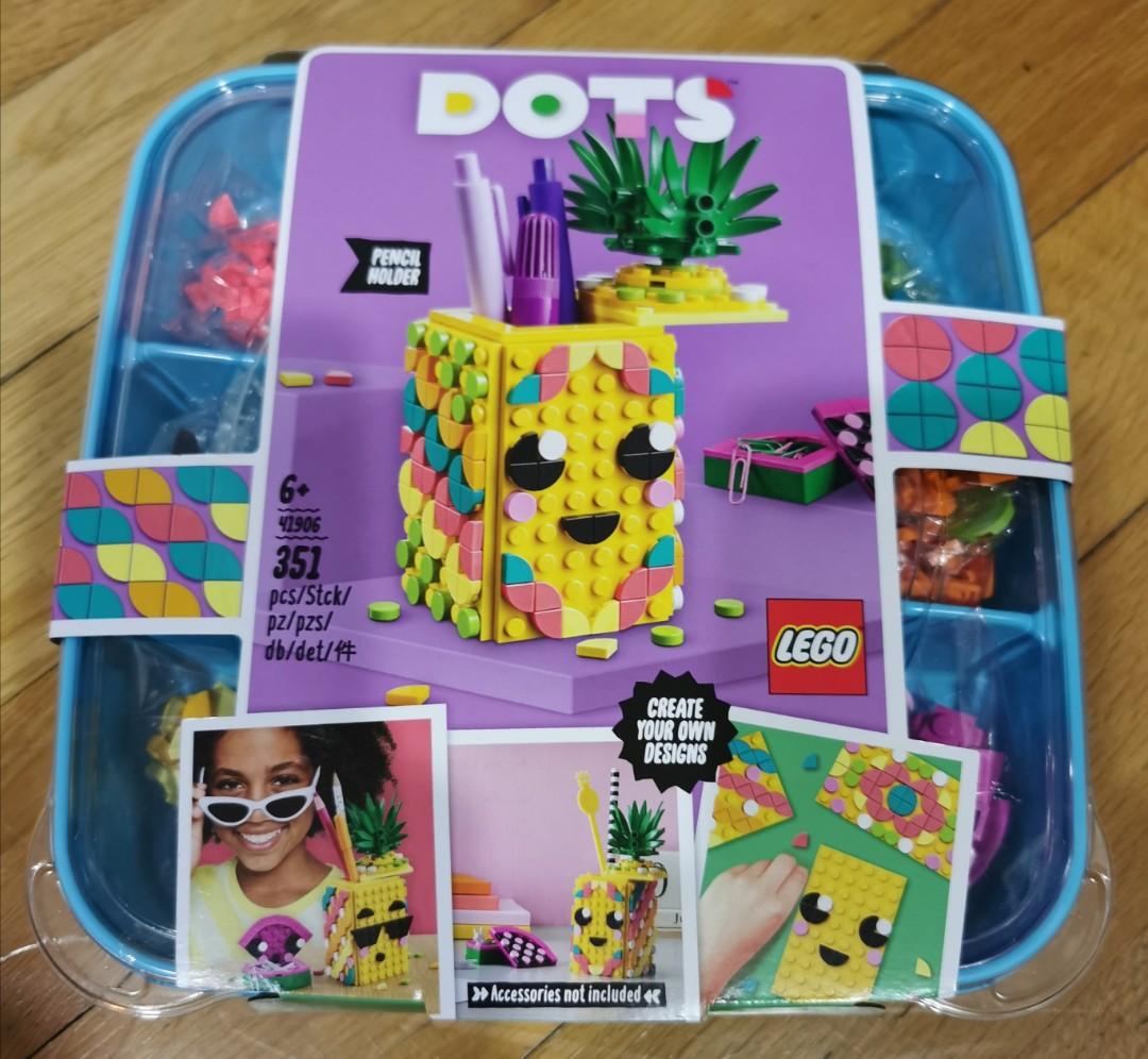NEW LEGO DOTS 41906 Pineapple Pencil Holder Hobbies Toys