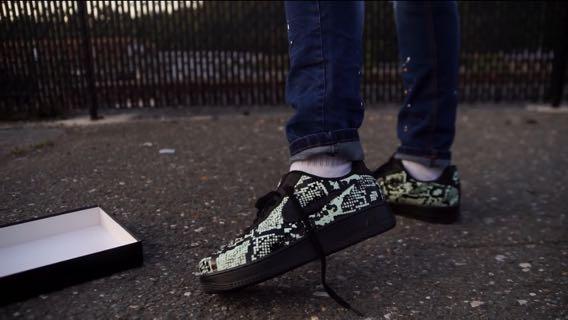 Af1 foamposite discount pro cup snakeskin