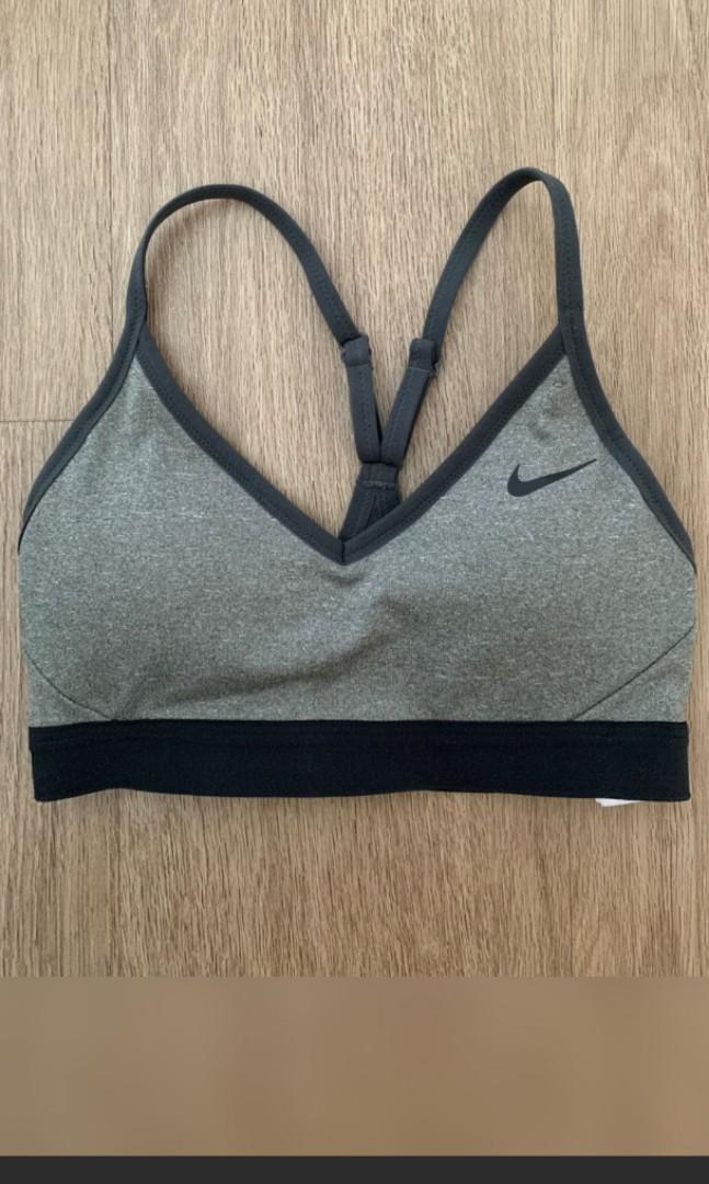 Nike indy hotsell sports bra grey