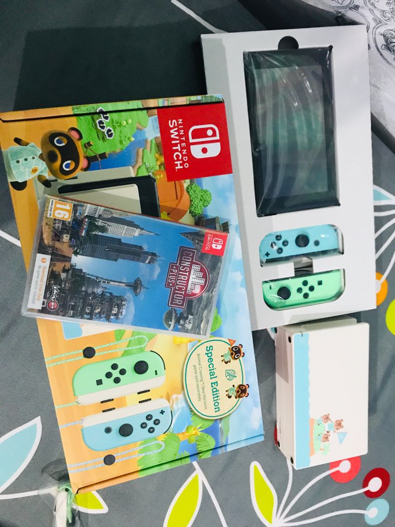 animal crossing nintendo switch design