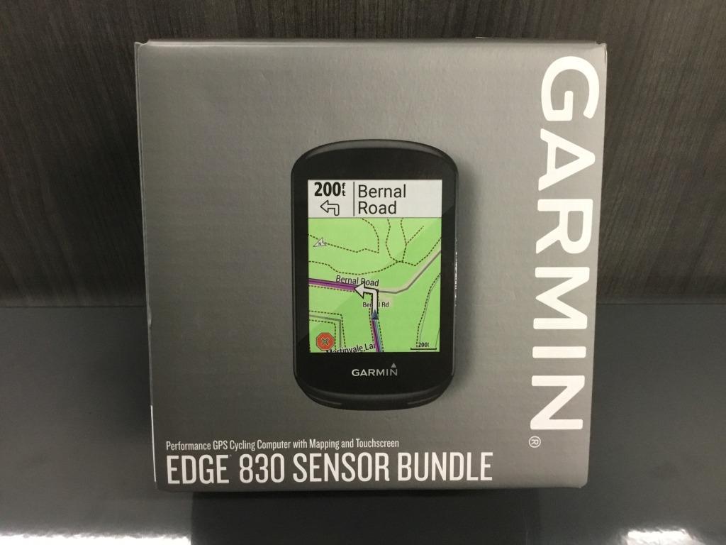 garmin edge 830 sensors