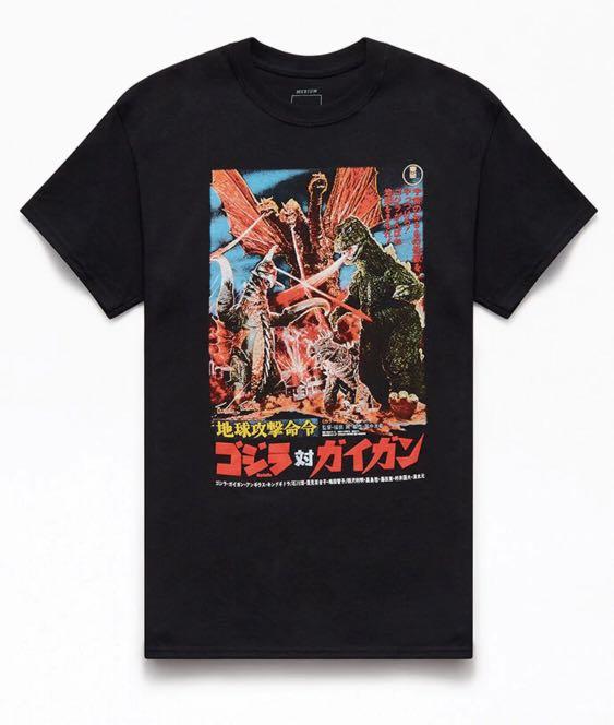 godzilla graphic tee