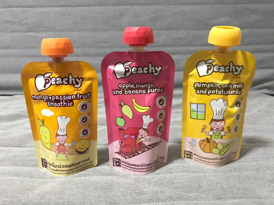 peachy baby food