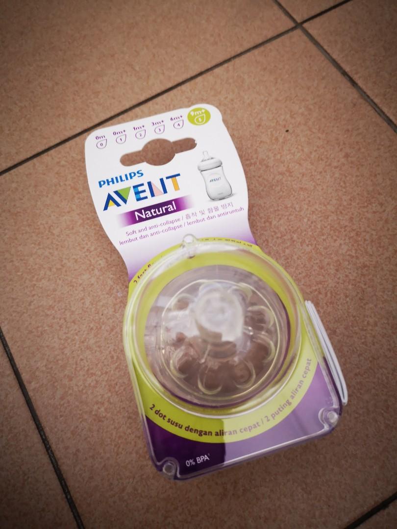 philips avent natural teat 9m 