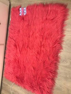 Pink Shaggy Rug