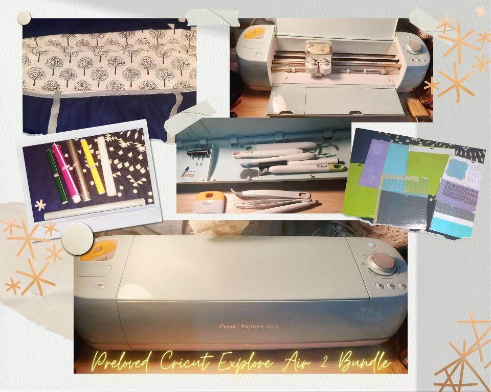 Preloved Cricut Explore Air 2 Bundle W Freebies Crafting Business Package Computers Tech Office Business Technology On Carousell