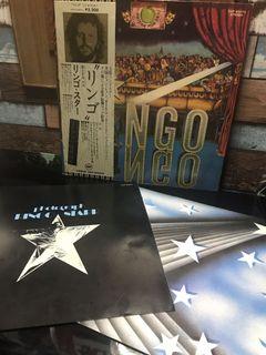 Ringo Starr LP vinyl Records with 2 lyrics Magazine Insert & OBi Japan Pressed Gate Fold Sleeve