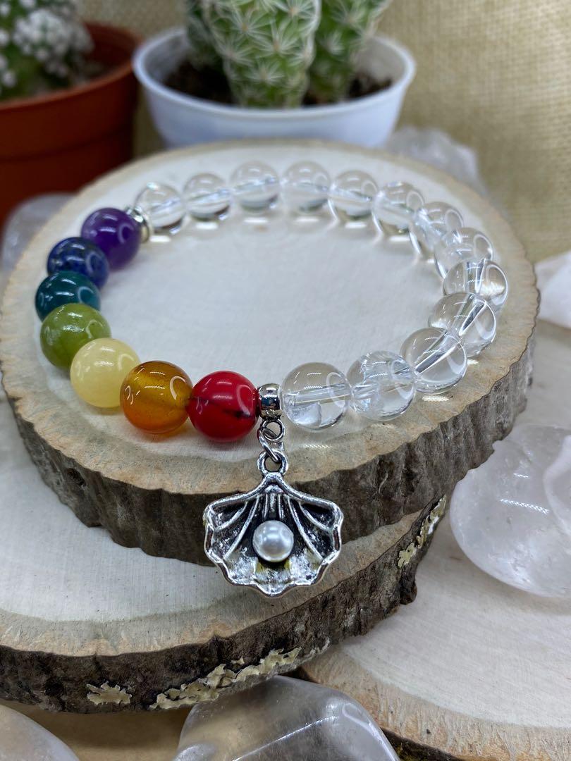 Rainbow chakra bracelet shop