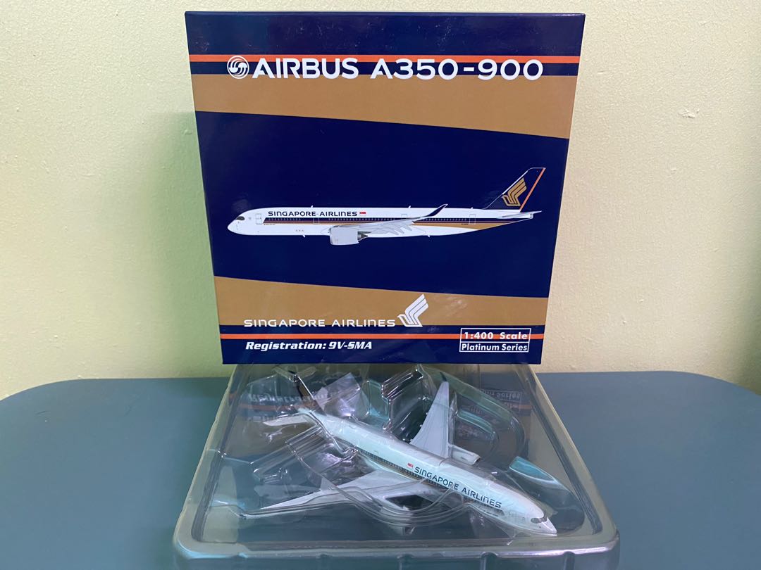 Details about   1:400 Phoenix SINGAPORE AIRLINES A350-900 Passenger Airplane Diecast Plane Model 