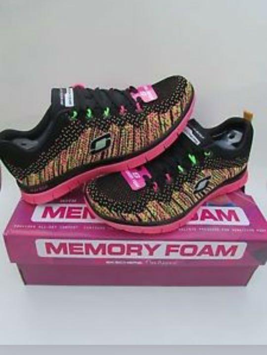 Sketch memory foam shoes clearance