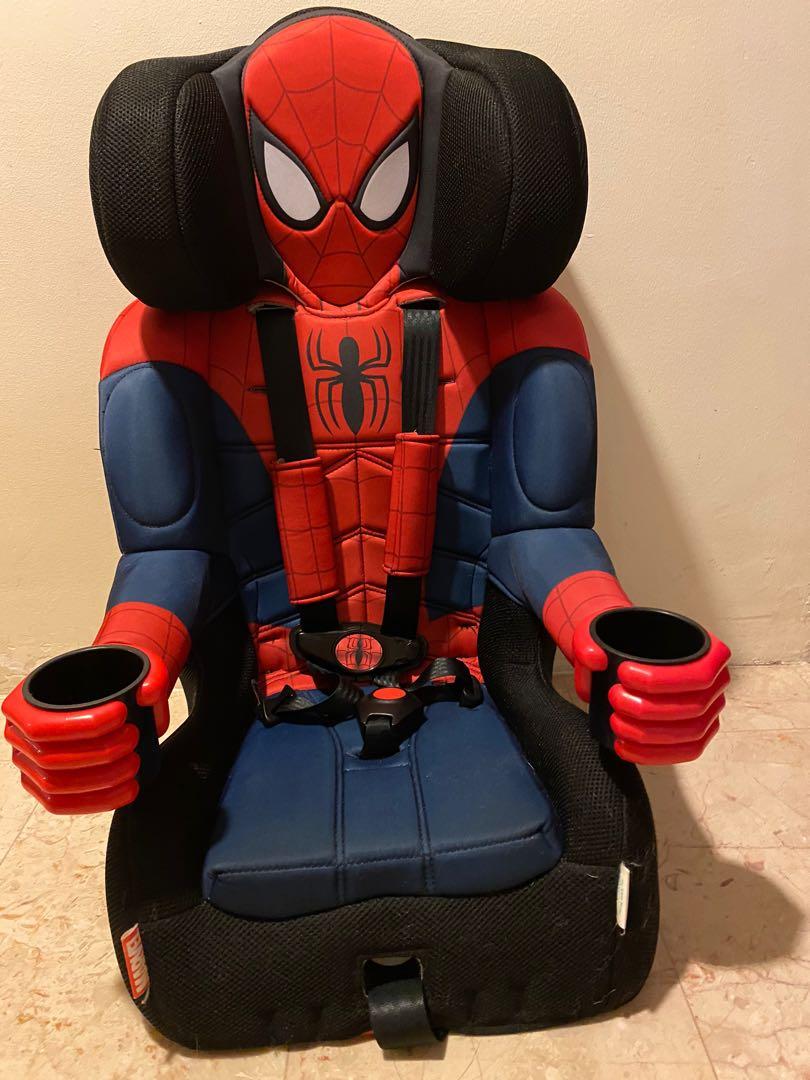 Principal 100+ imagen spider man car seat In.thptnganamst.edu.vn