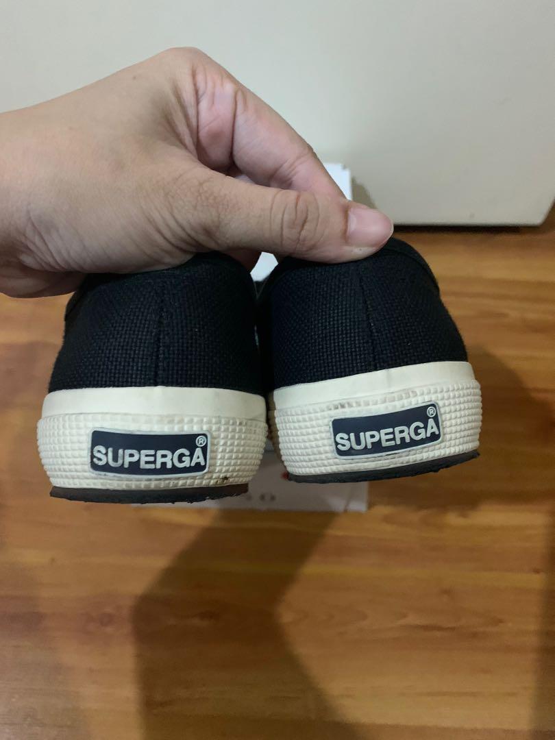 Superga Cloud Cotu Black Women s Fashion Footwear Sneakers on Carousell