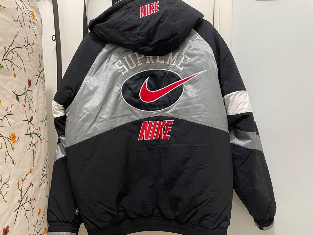 Supreme/ nike hooded sport jacket size m, 男裝, 外套及戶外衣服