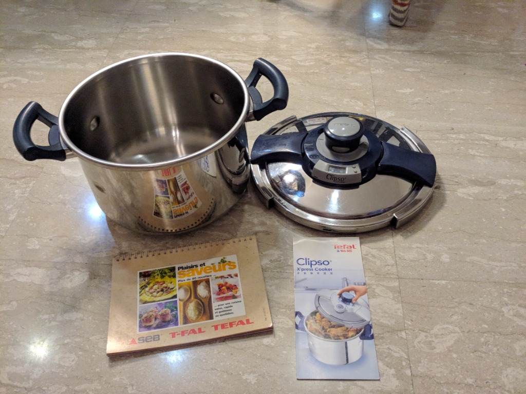 Tefal Clipso Control Xpress Pressure Cooker 8L, TV & Home Appliances