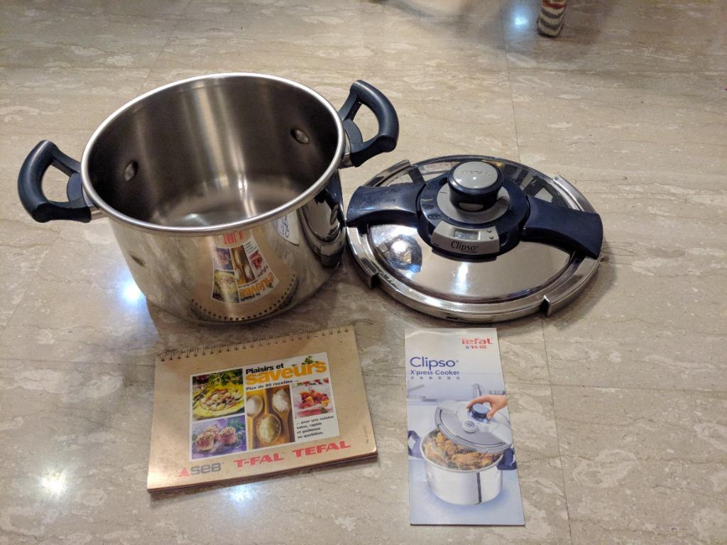 Tefal Clipso Control Xpress Pressure Cooker 8l Home Appliances Kitchenware On Carousell