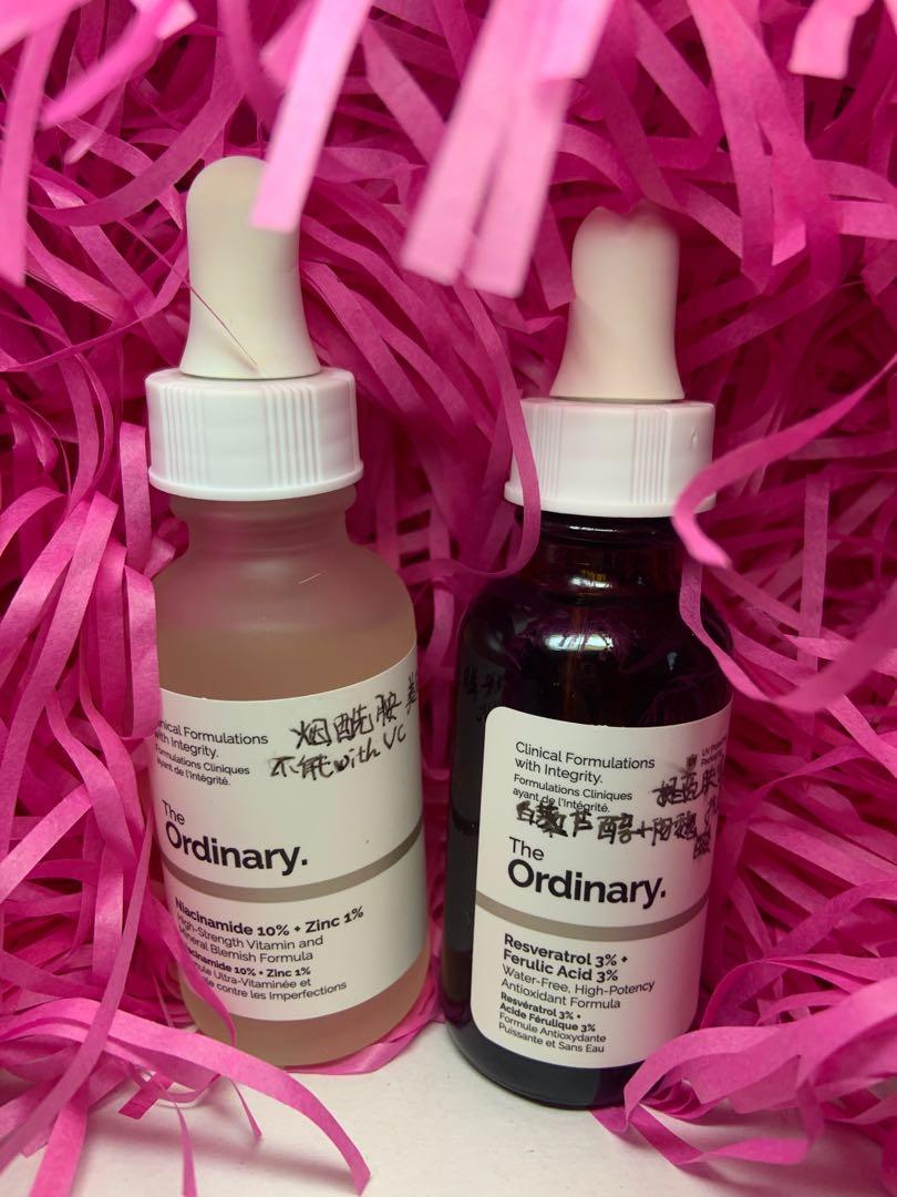 niacinamide and argireline