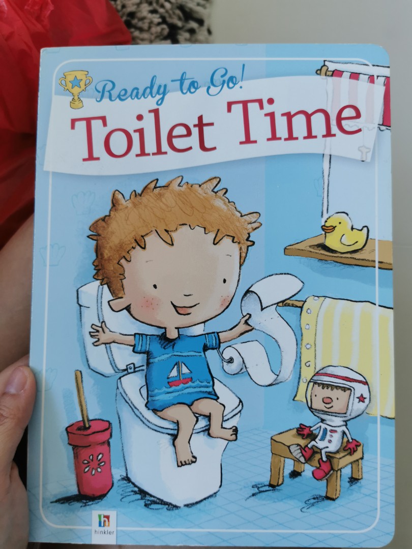 Toilet training book, Hobbies & Toys, Books & Magazines, Children's
