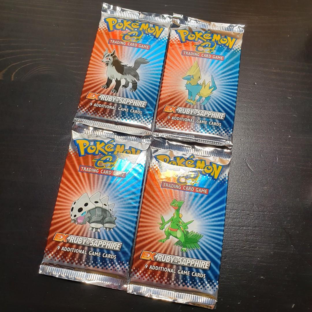 Unweighed EX Ruby & Sapphire Booster Pack (Pokemon Sealed Product
