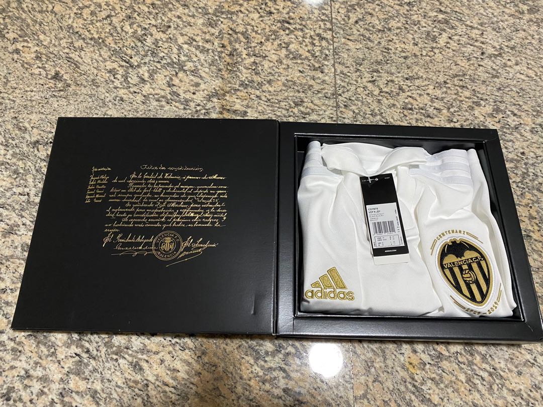 Valencia CF 2018 19 Centenary Home Jersey Men s Fashion