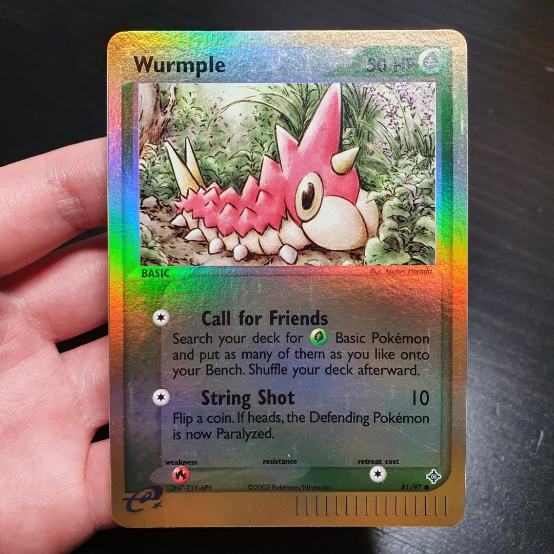 wurmple pokemon card - 81/97 Evolves from null Type Pokemon Black & White Dragons