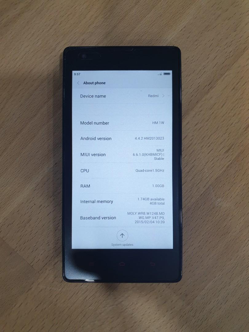 Xiaomi Redmi HM 1W Dual SIM