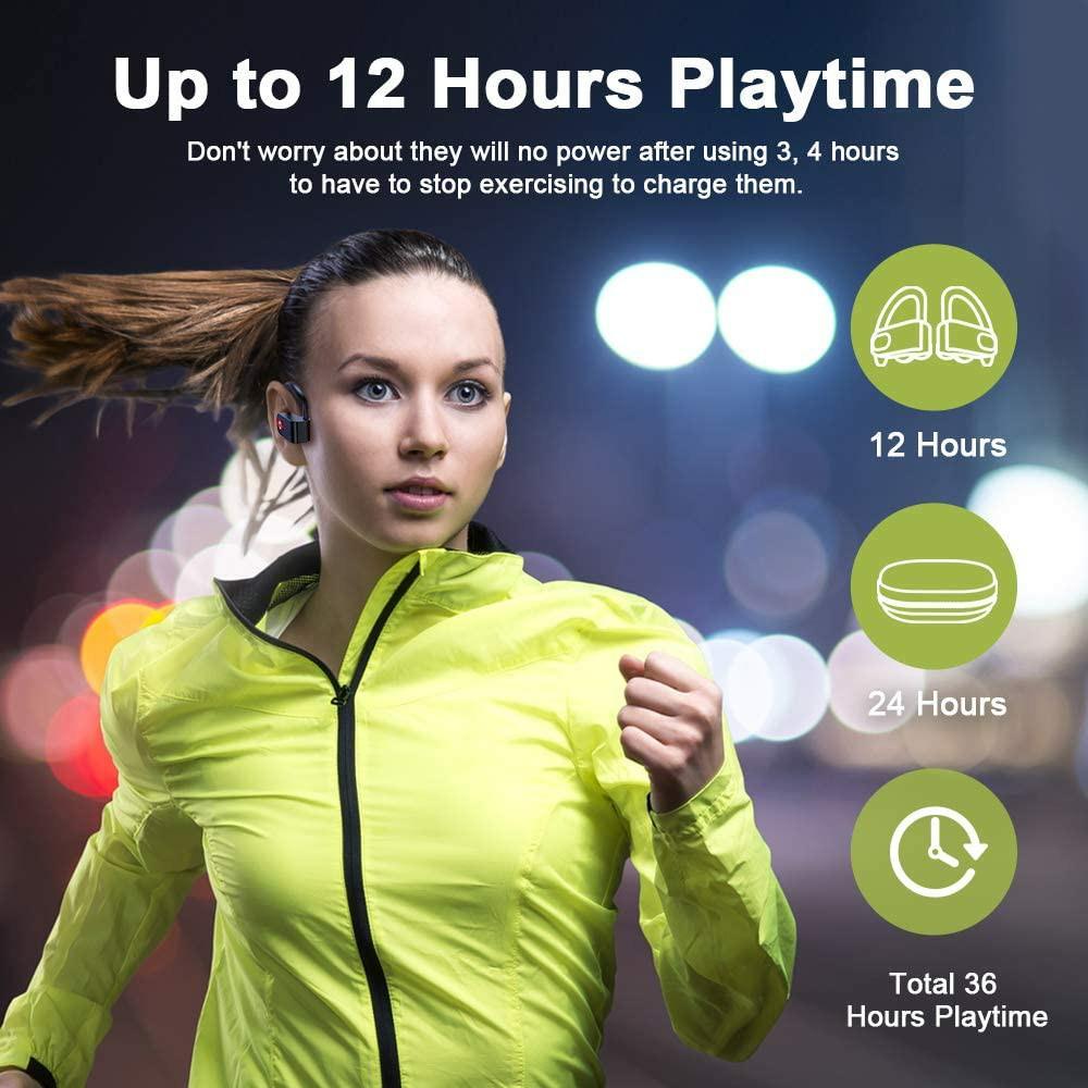 Yineme True Workout Wireless Earbuds Audio Earphones on Carousell