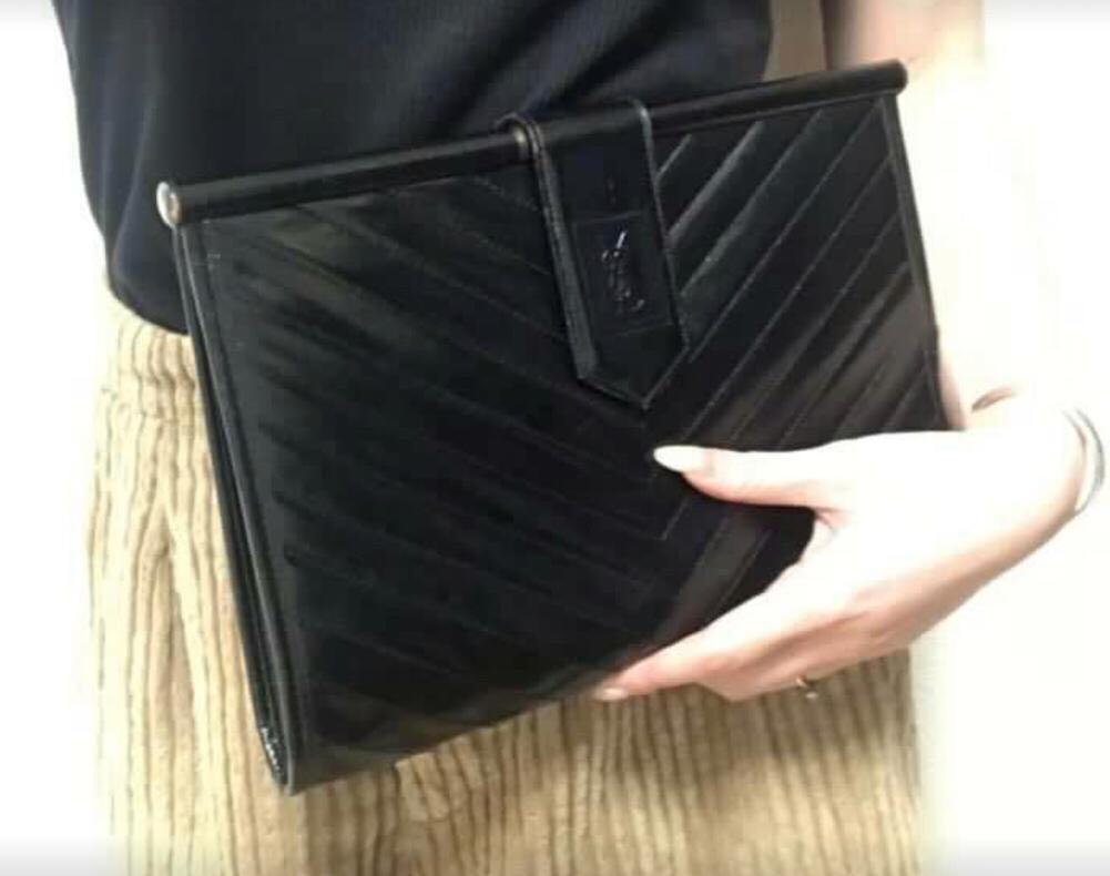ysl mens clutch