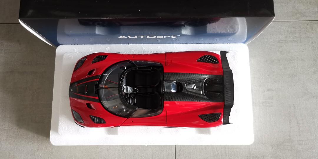 1/18 Autoart Koenigsegg Agera RS (Chilli Red/Black Accents) #79022