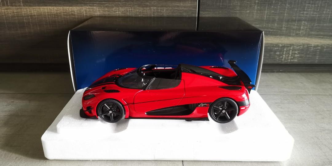 1/18 Autoart Koenigsegg Agera RS (Chilli Red/Black Accents) #79022