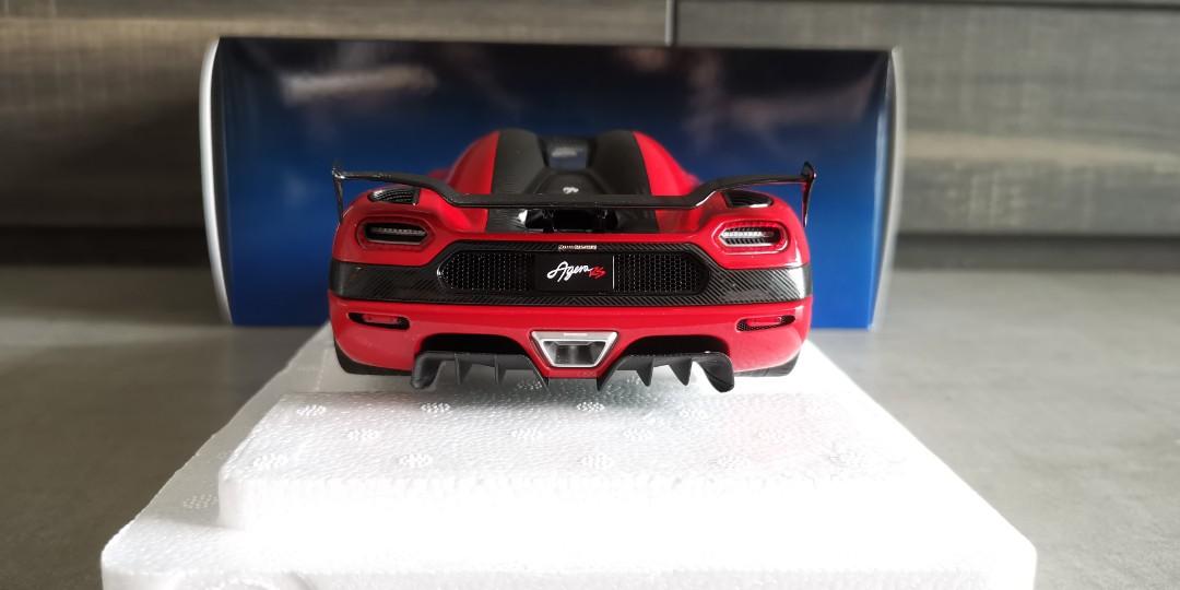 1/18 Autoart Koenigsegg Agera RS (Chilli Red/Black Accents) #79022