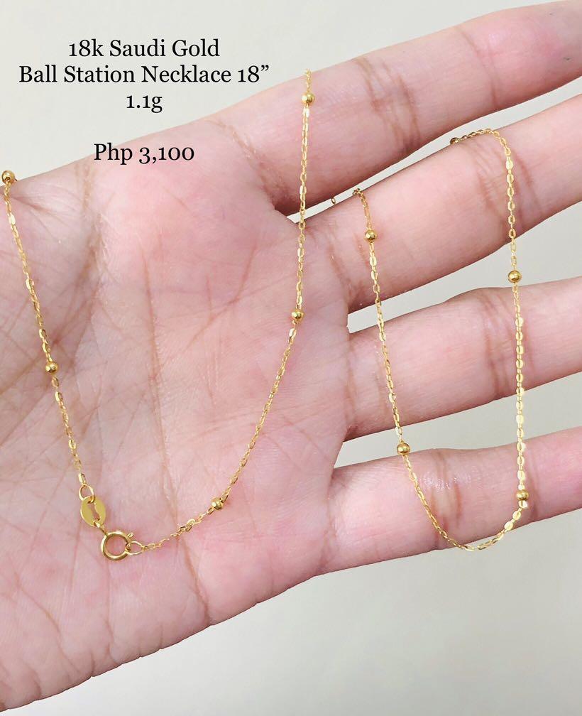 Ball station sales necklace