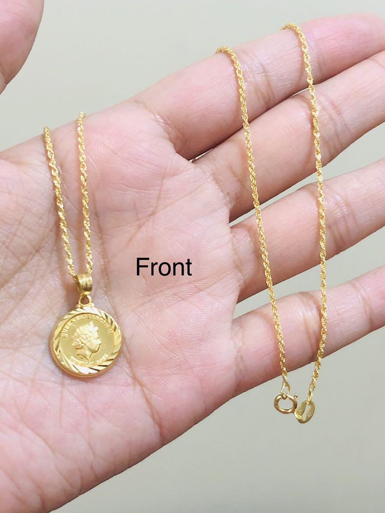Elizabeth top gold necklace