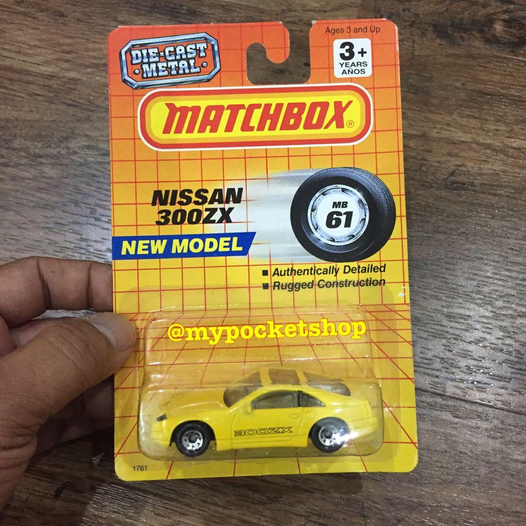 SOLD) 1990 Matchbox NISSAN 300ZX MB61 / Made in Macau, Hobbies