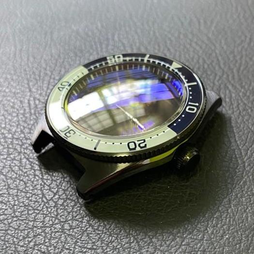 62mas PVD Black Case Seiko Mod, Men's Fashion, Watches