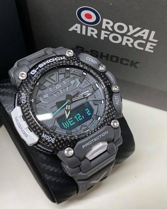全新Casio G Shock GR-B200RAF / Royal Air Force 碳纖外殻, 男裝, 手錶及配件, 手錶- Carousell