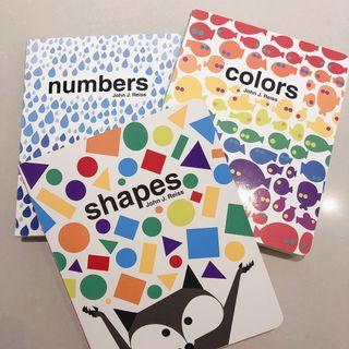 童書  Colors/ Numbers/ Shapes