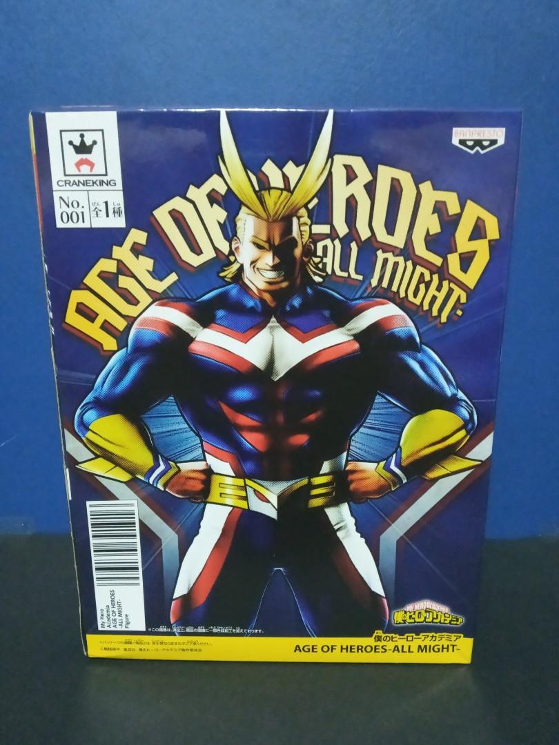 Age Of Heroes My Hero Academia All Might Toys Games Bricks Figurines On Carousell