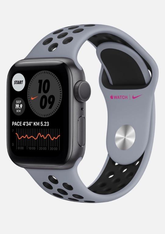 Apple Watch Nike Series 6 GPS 44mm Space Grey Aluminium Case w