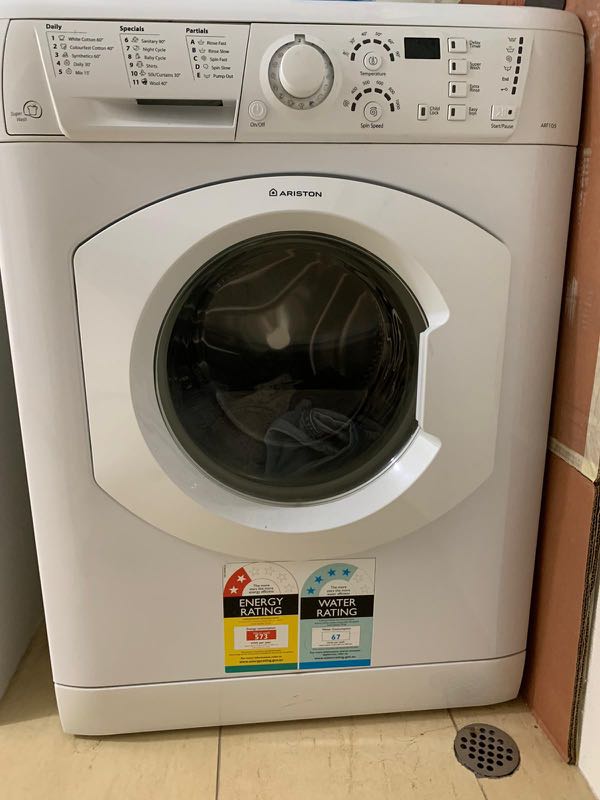 Ariston Washing Machine, Home Appliances, Cleaning & Laundry on Carousell