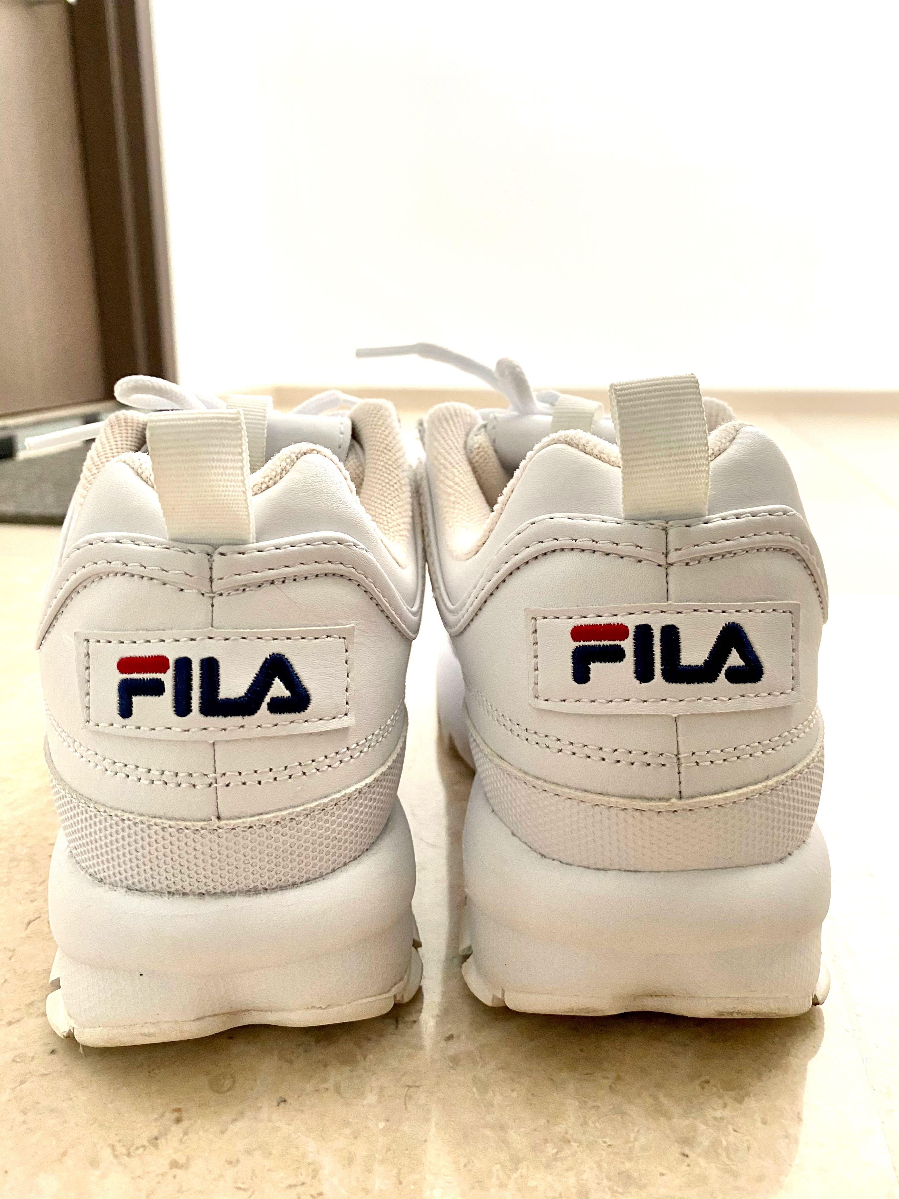 Fila fake vs real on sale