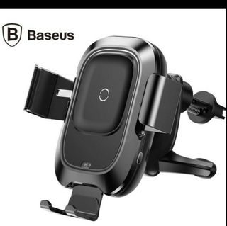 Baseus Car Holder Wireless Charger For Mobile Phone Electronics Others On Carousell